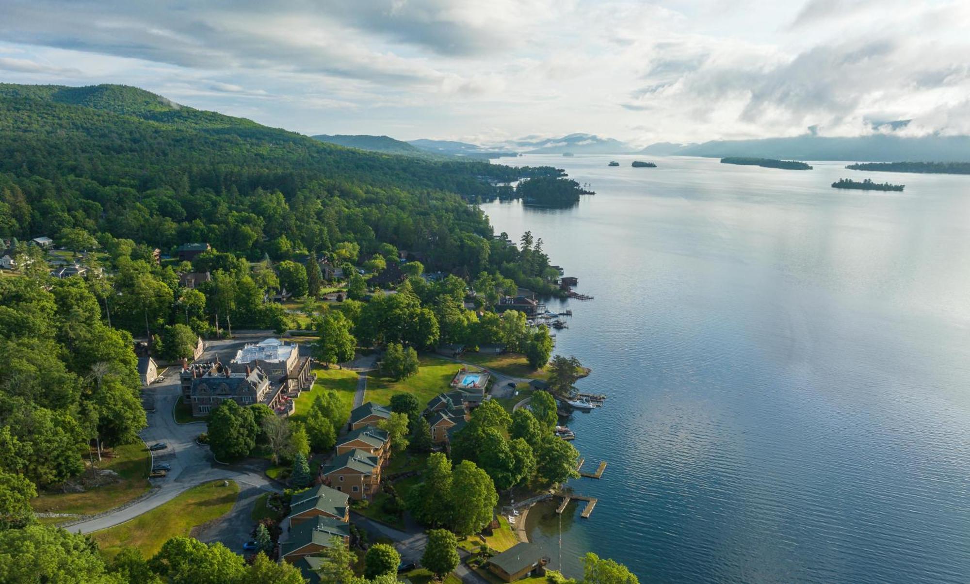 The Inn At Erlowest Lake George Exterior foto