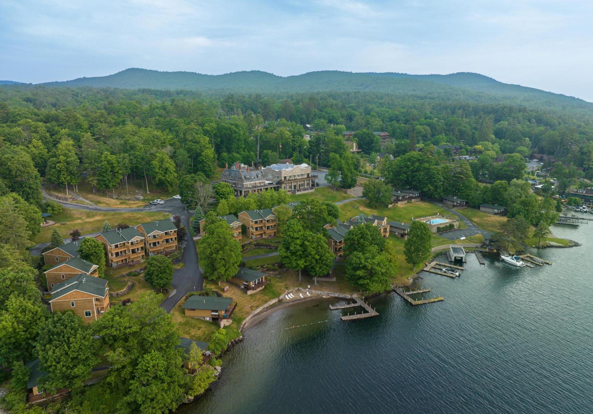 The Inn At Erlowest Lake George Exterior foto